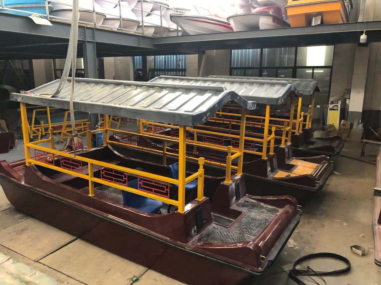 480仿古電動(dòng)船 畫(huà)舫電動(dòng)船