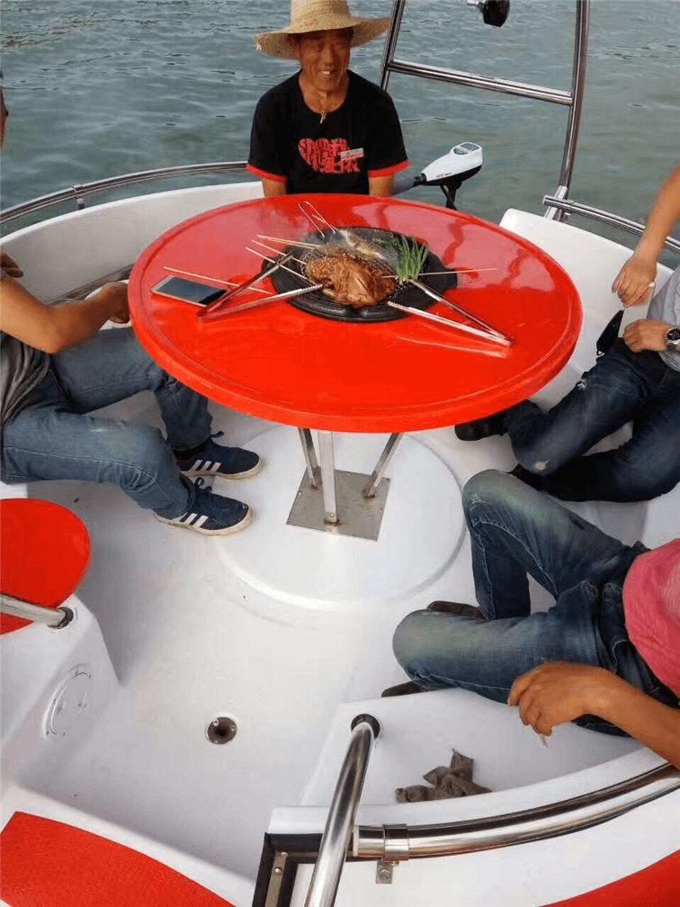 燒烤船，麻將船，BBQ